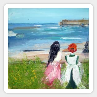 By The Shore By Colleen Ranney Sticker